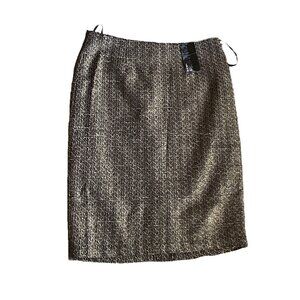 NEW Laura Metallic Shimmering Pencil Skirt Size 6